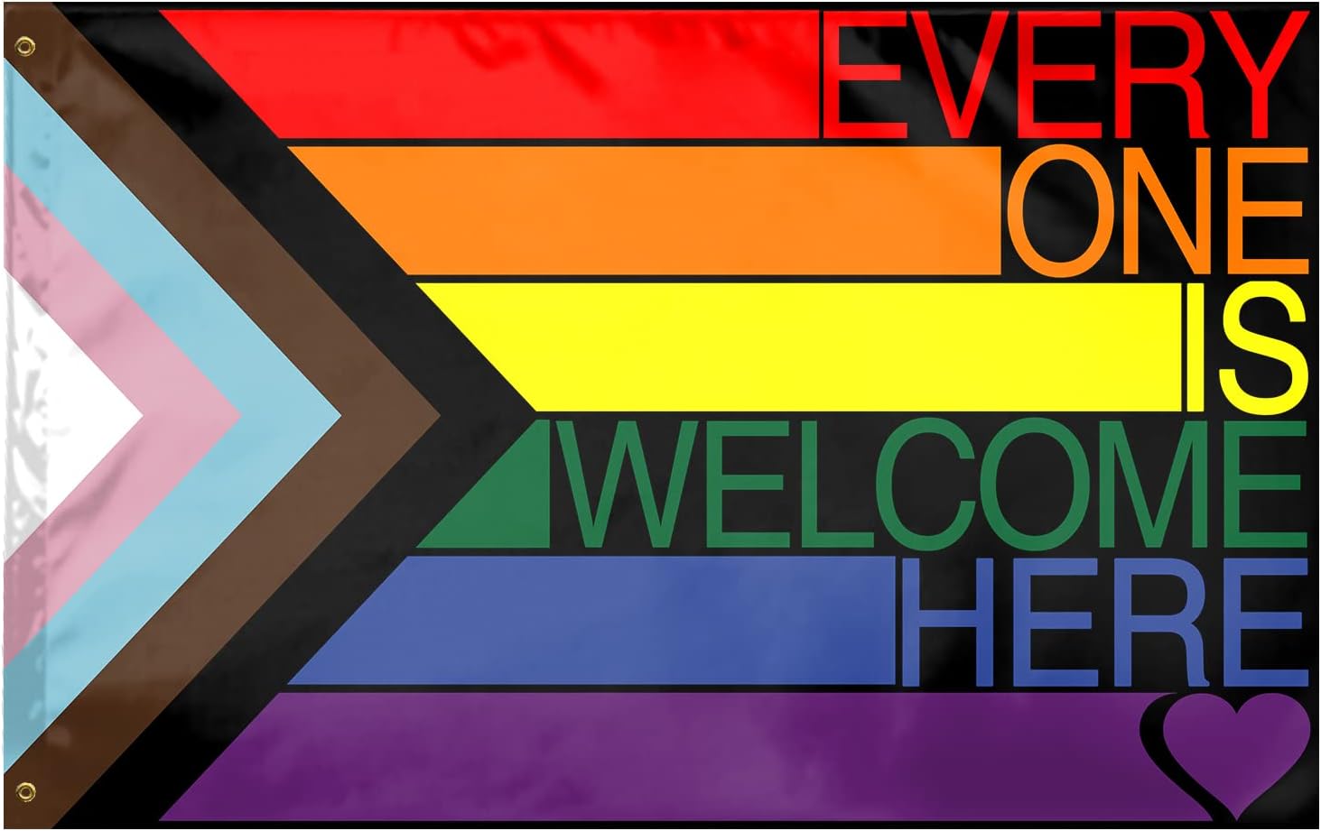 Pride Flag with Words